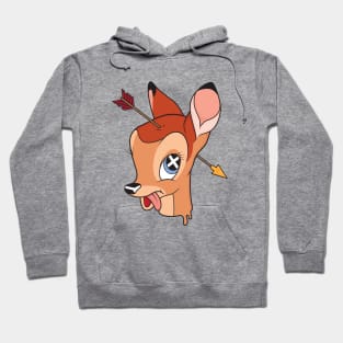 Bambi Head Hoodie